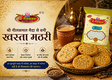 श्री नीलकमल मैदा से बनी खस्ता मठरी